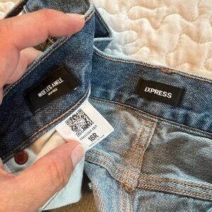 Express Wide Leg Jeans